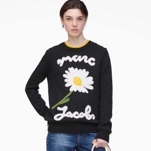 Marc Is Joy Jacquard Crewneck