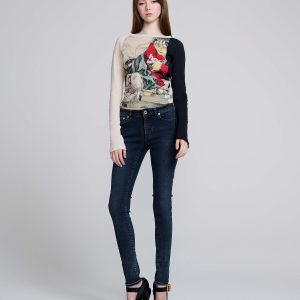 Stacked Skinny Jean