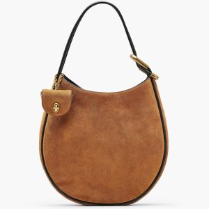 The Suede Large Dual Hobo