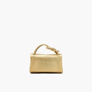 The Metallic Micro Dual Bag