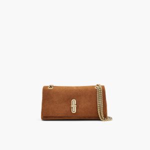 The Suede Dual Chain Mini Bag