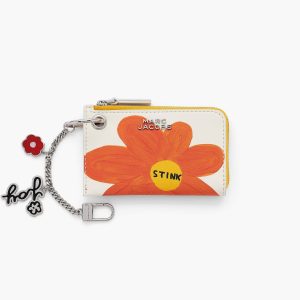 David Shrigley X Marc Jacobs Top Zip Charm Wallet