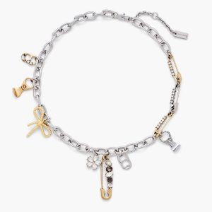 The Grunge Glam Charm Necklace