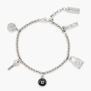 Button Charm Bracelet