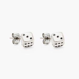Derrick Adams X Marc Jacobs Dice Stud Earrings