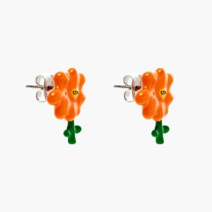 David Shrigley X Marc Jacobs Joy Flower Stud Earrings