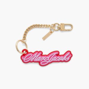 The Cursive Logo Bag Charm