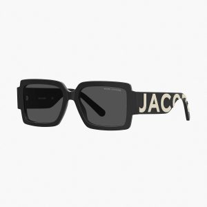 The Marc Jacobs Bold Logo Square Sunglasses