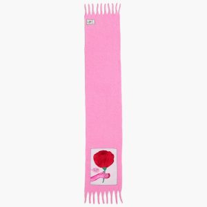 David Shrigley X Marc Jacobs Oh Rose Wool Scarf