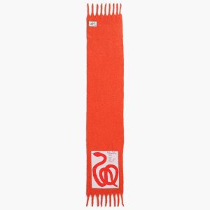 David Shrigley X Marc Jacobs Snake Wool Scarf