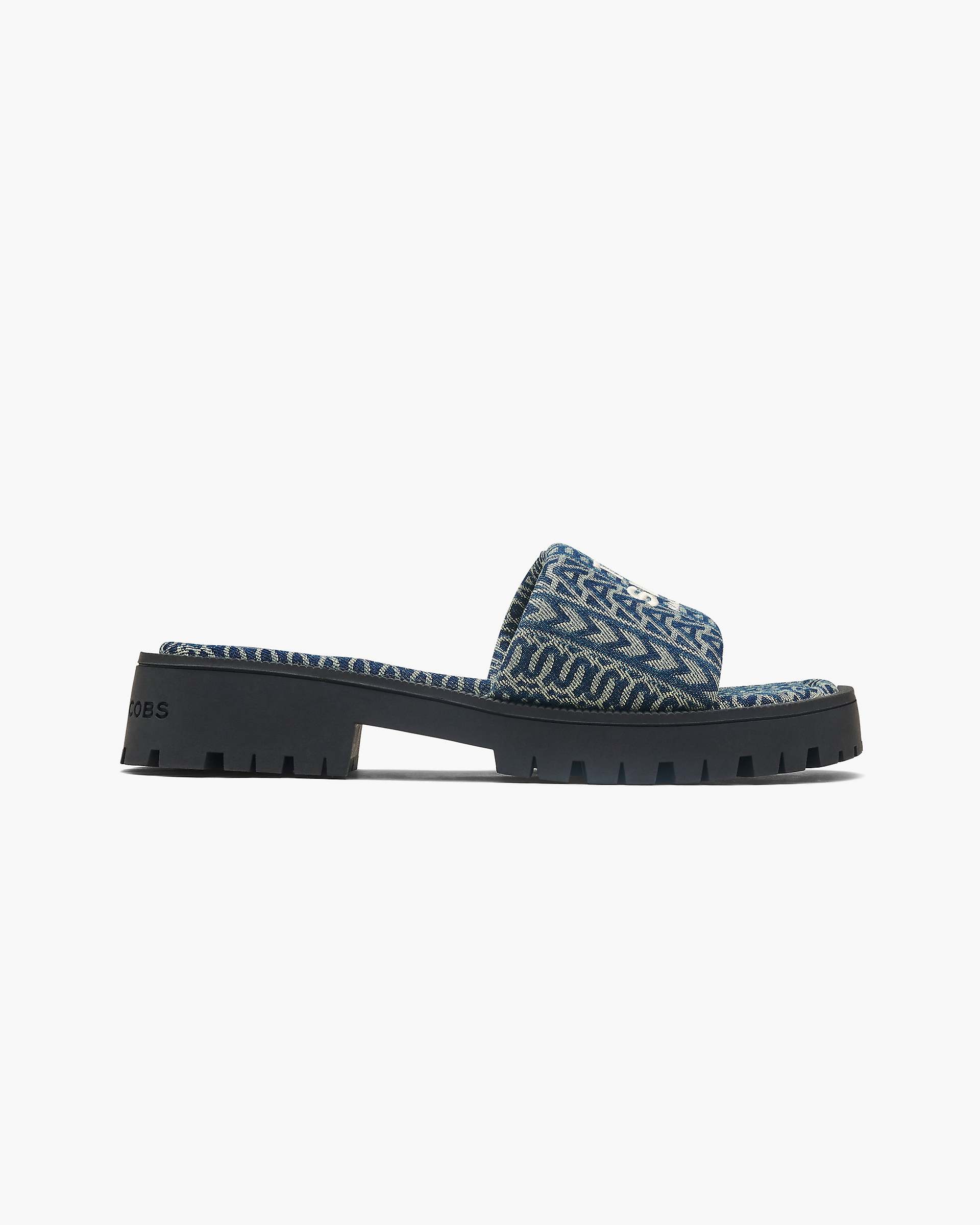 The Denim Monogram Lug Sole Slide - Image 3