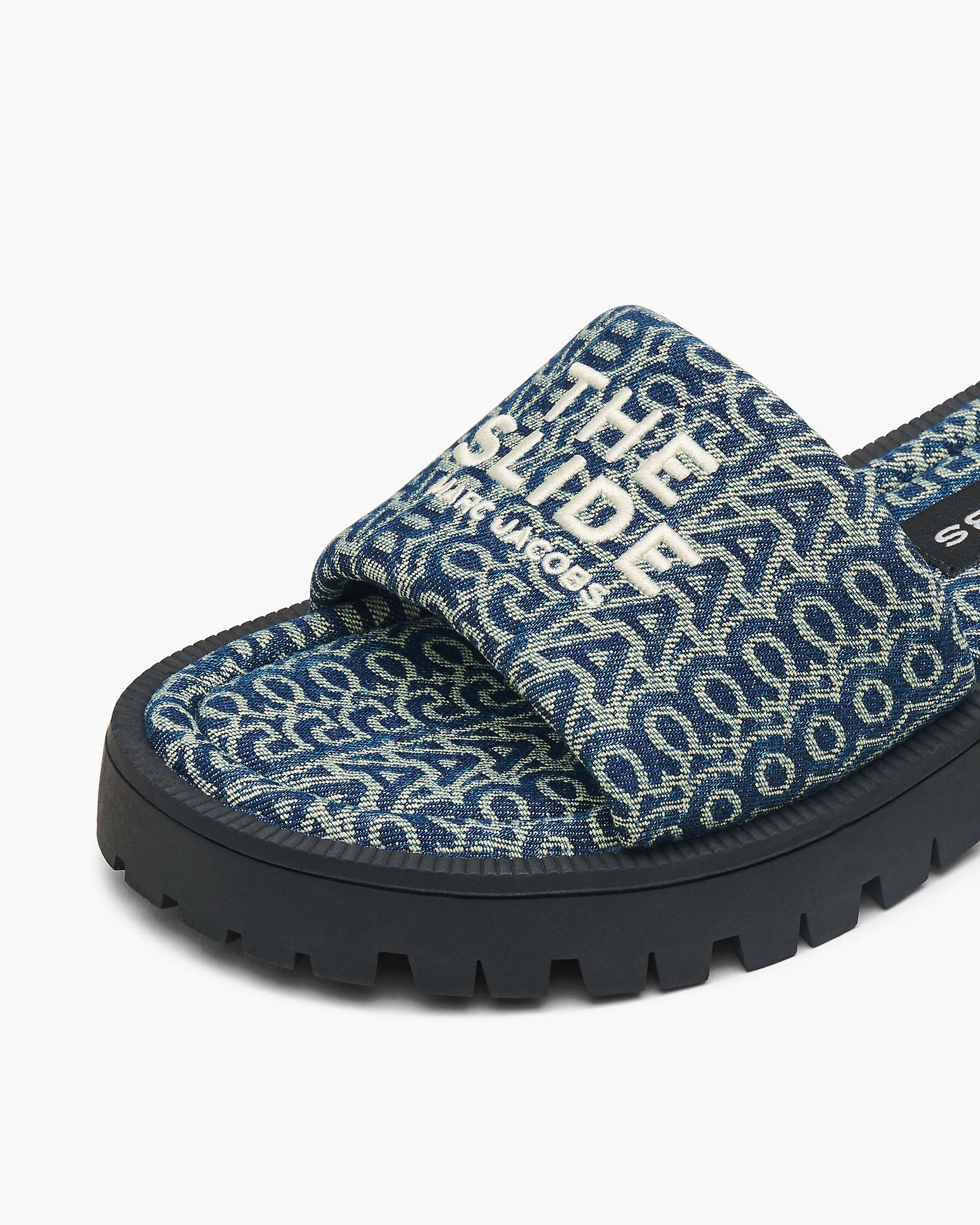 The Denim Monogram Lug Sole Slide - Image 6