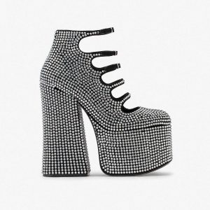 The Rhinestone Kiki Ankle Boot