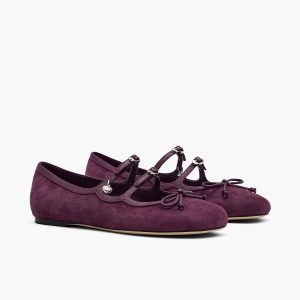 The Suede Kiki Ballerina