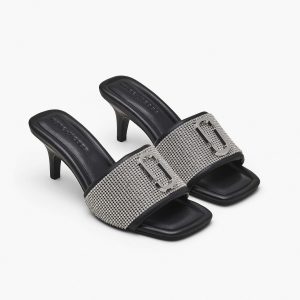 The Rhinestone J Marc Heeled Sandal