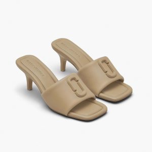 The Leather J Marc Heeled Sandal