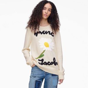 Marc Is Joy Jacquard Crewneck