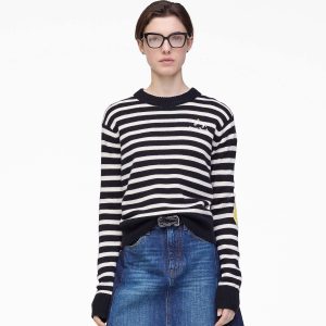Joy Striped Crewneck