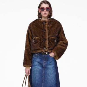 Teddy Cropped Jacket