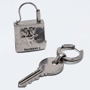 LOCK AND KEY EARRINGS