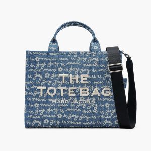 The Joy Denim Medium Tote Bag