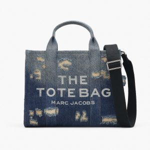 The Rip and Repair Denim Medium Tote Bag