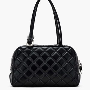 The Quilted Leather Dual Satchel