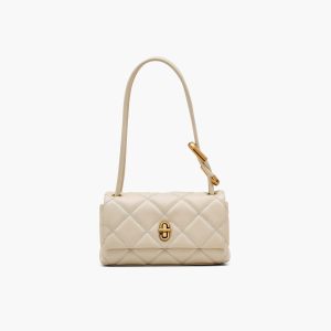 The Quilted Mini Dual Shoulder Bag