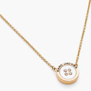 The Button Mother Of Pearl Necklace