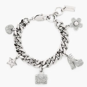 The Pave Mini Icon Charm Bracelet