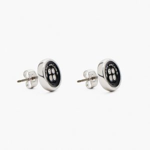 The Button Stud Earrings
