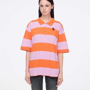 Tiny Teddy Striped Polo
